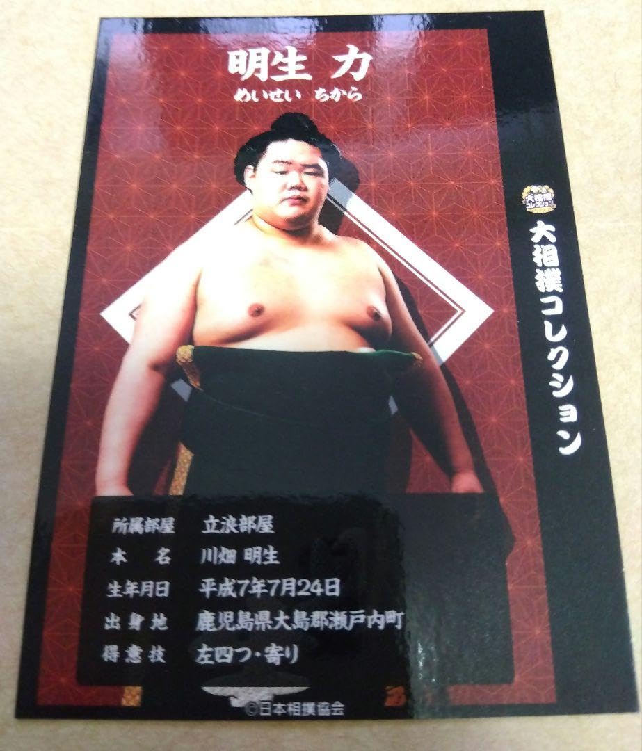 【レア物】大相撲グッズ【未使用品】 大相撲 風賢央 関取全員集合缶バッジ ガチャ（7月名古屋場所